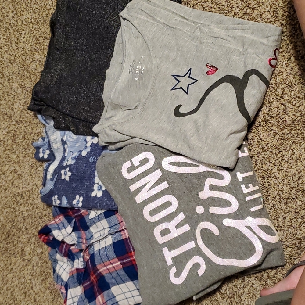 Justice long-sleeved tops